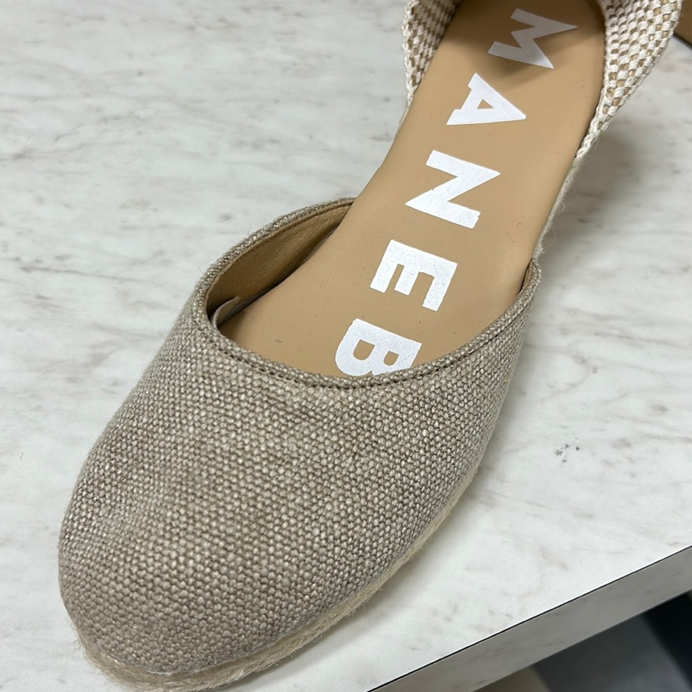 Manebi Low Wedge Espadrille